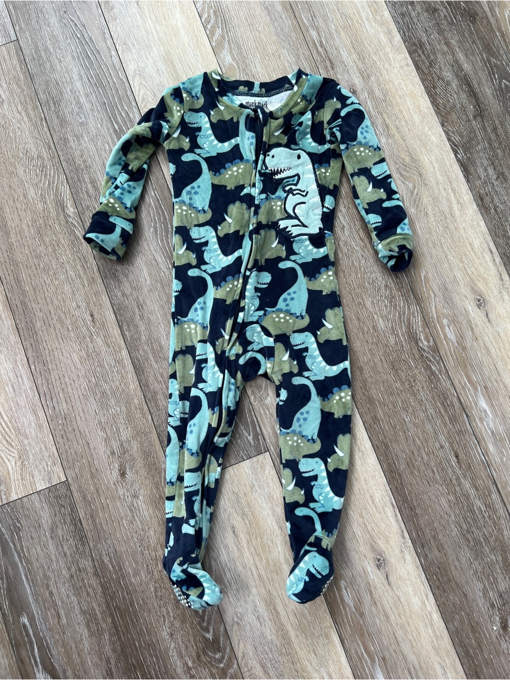 Mick Mack fleece footie